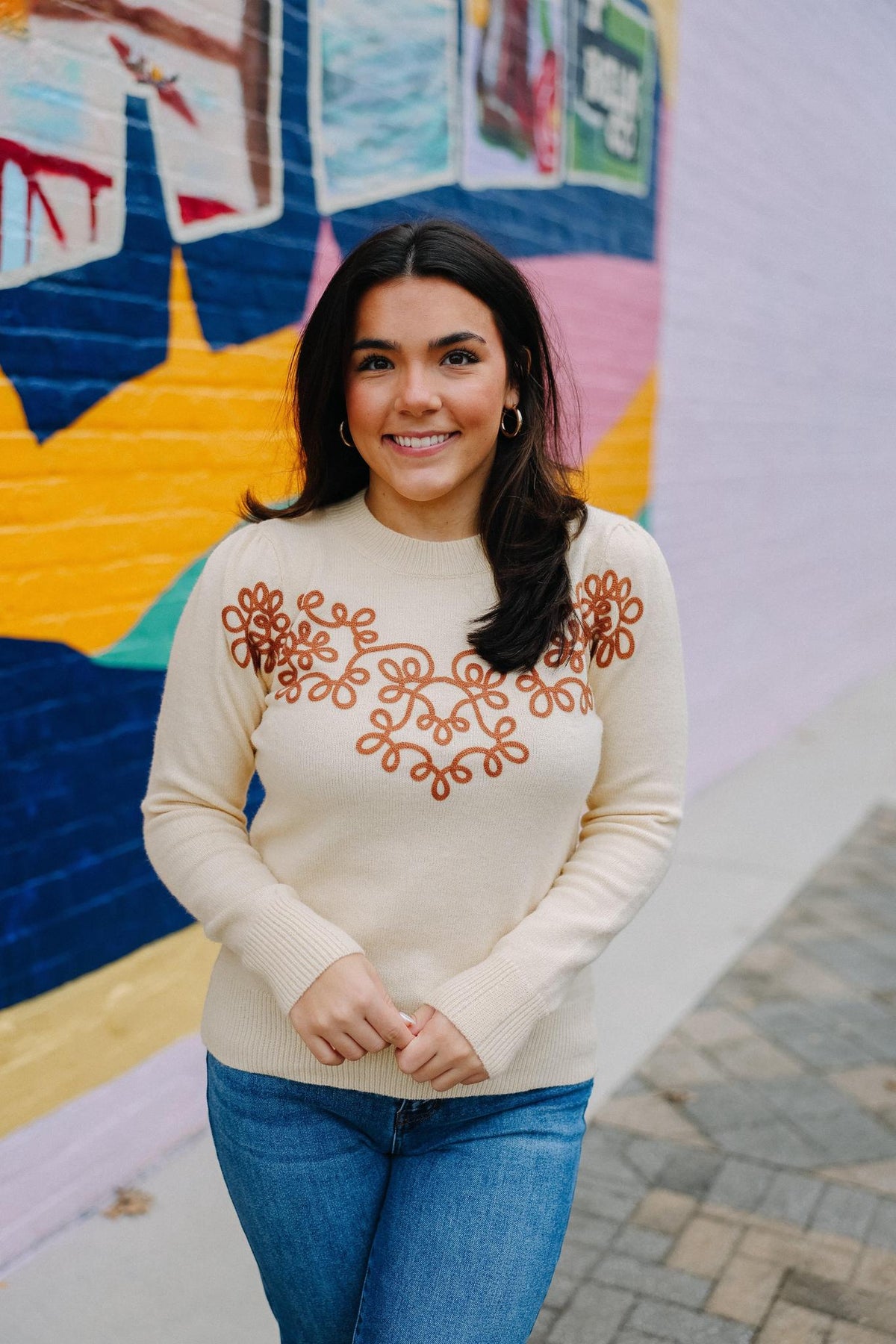 The Old World Bloom Sweater