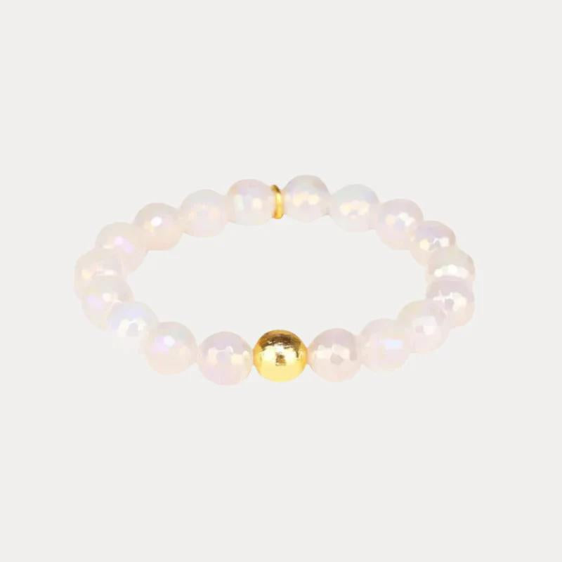 Snow Melange Bracelet By BuDhaGirl