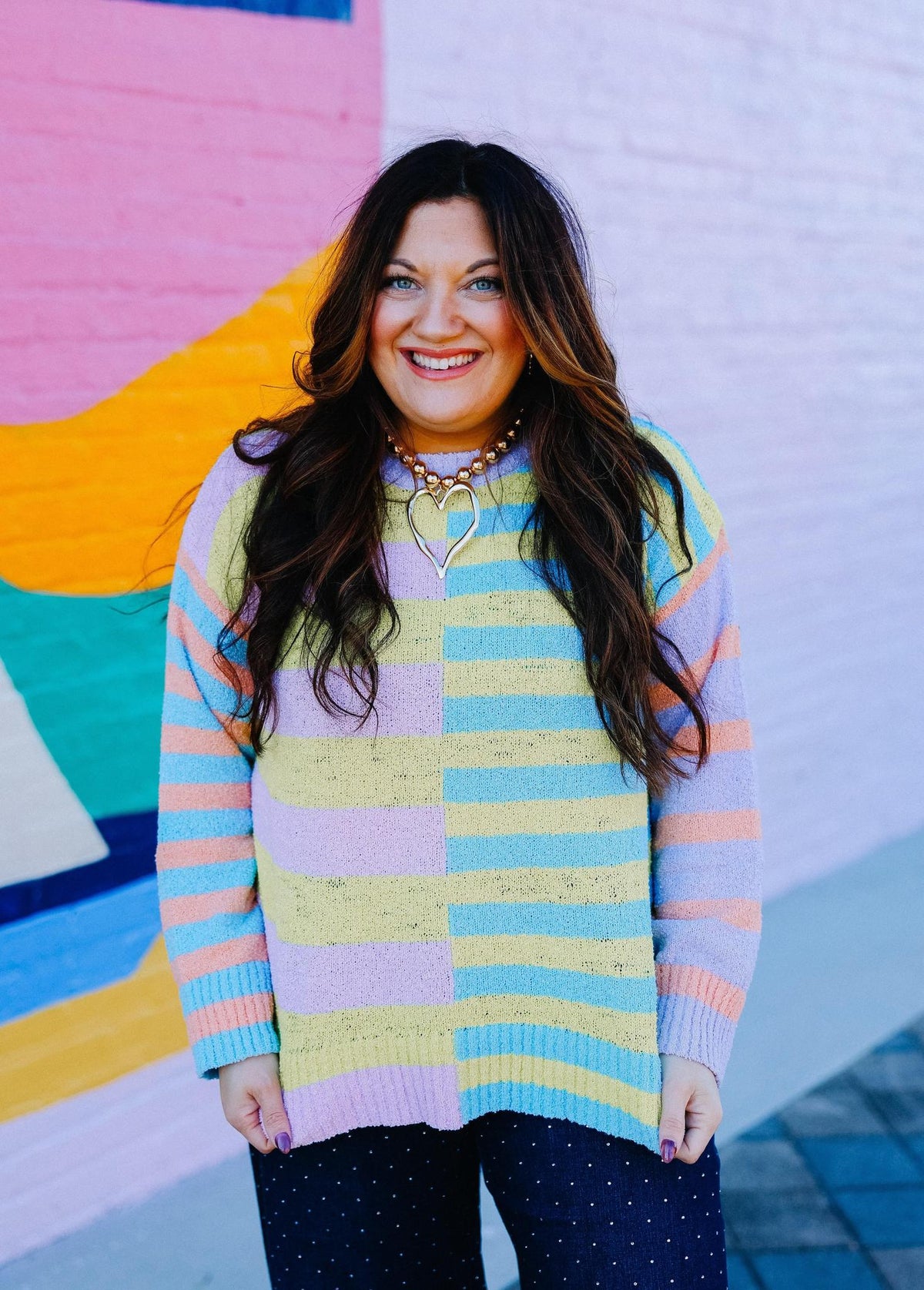 The Pastel Pop Sweater