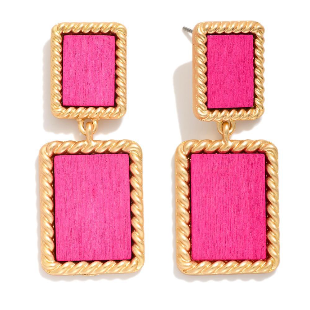 Serving Looks Earrings (Pink)