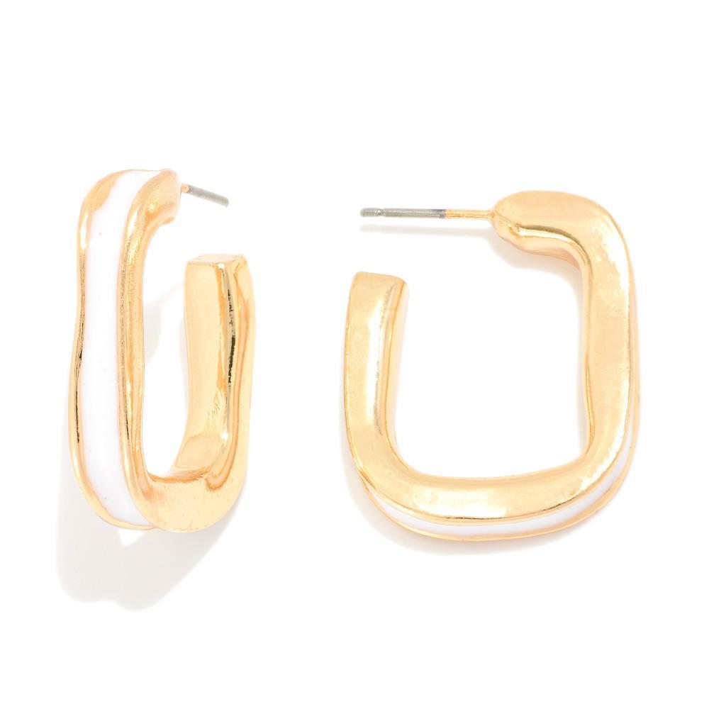 Azaela Accent Hoops