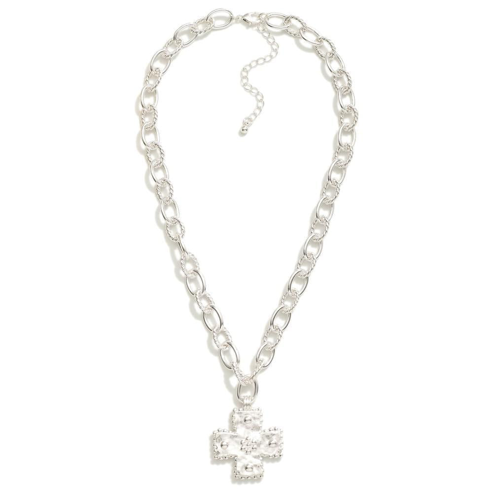 Faith & Light Necklace- Silver