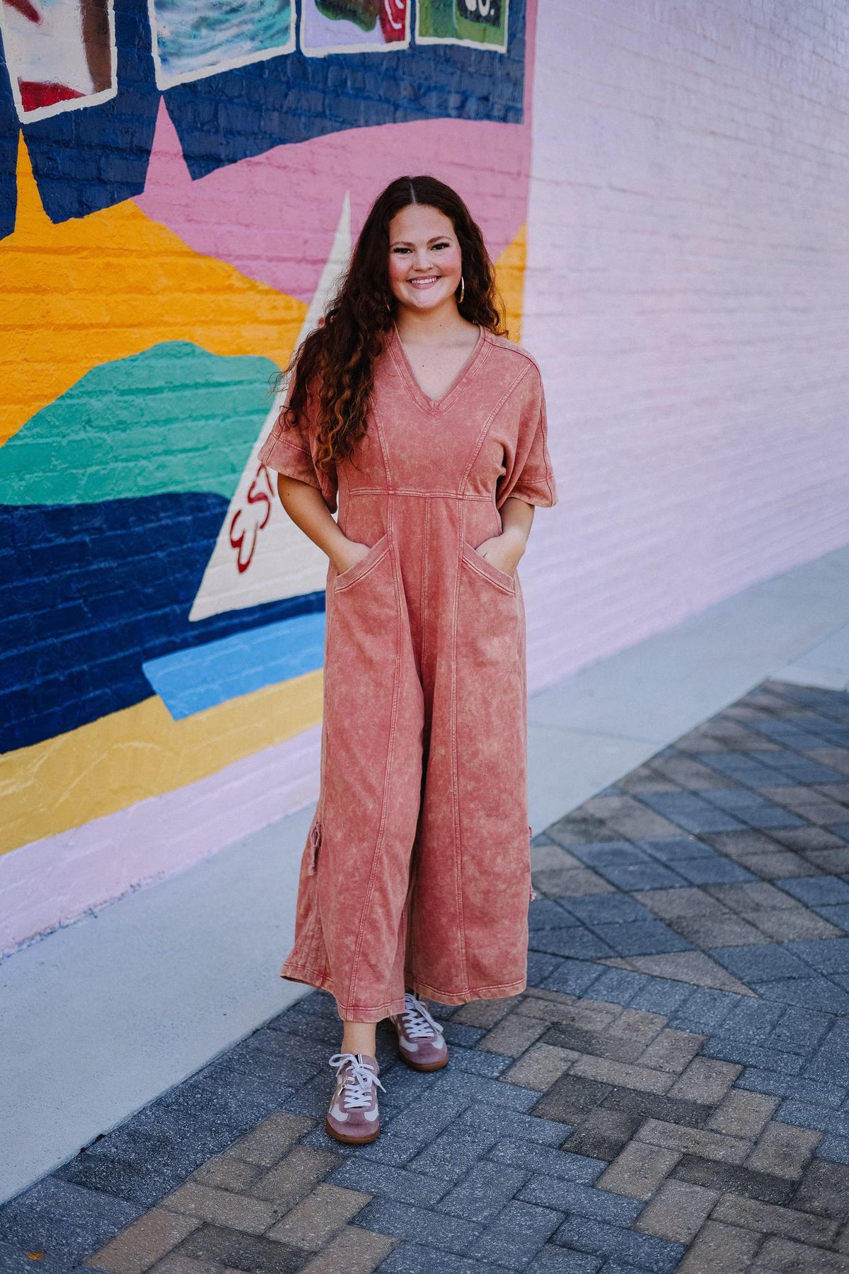 Pumpkin Spice Latte Jumpsuit