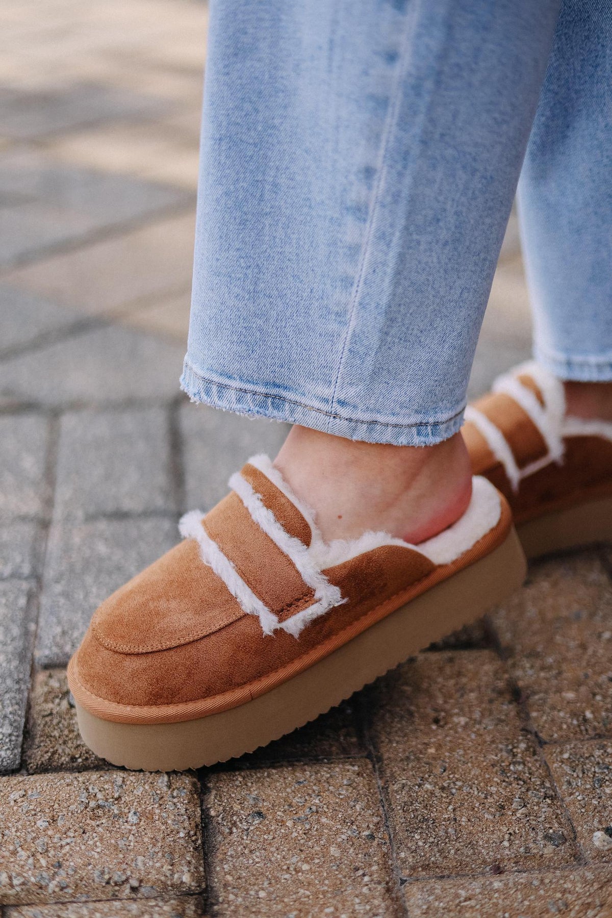Cozy Canyon Faux Suede Clog
