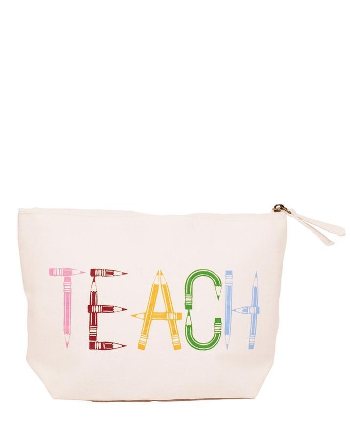 Teach Cosmetic White/Multi 10.25x6.75x3