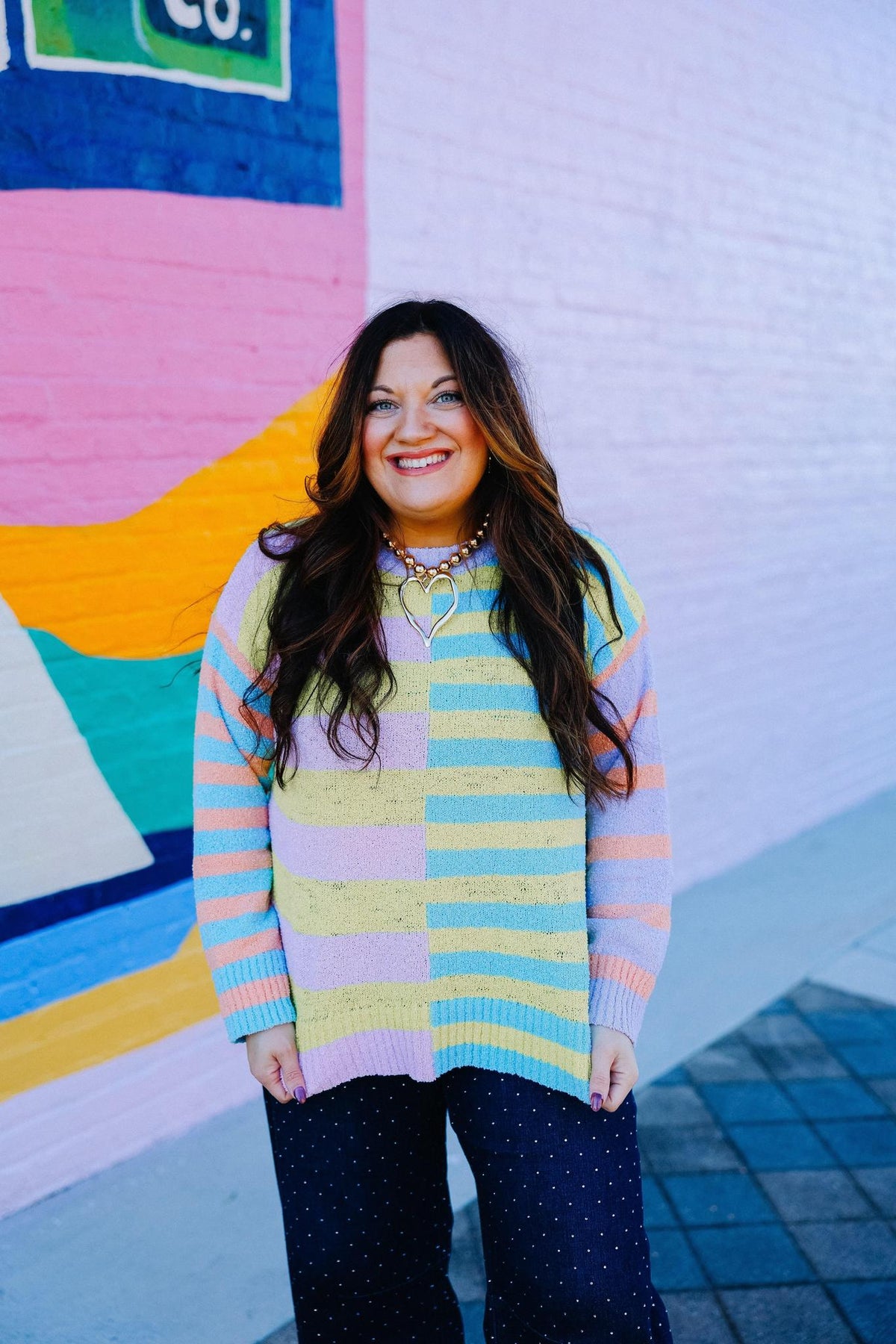 The Pastel Pop Sweater