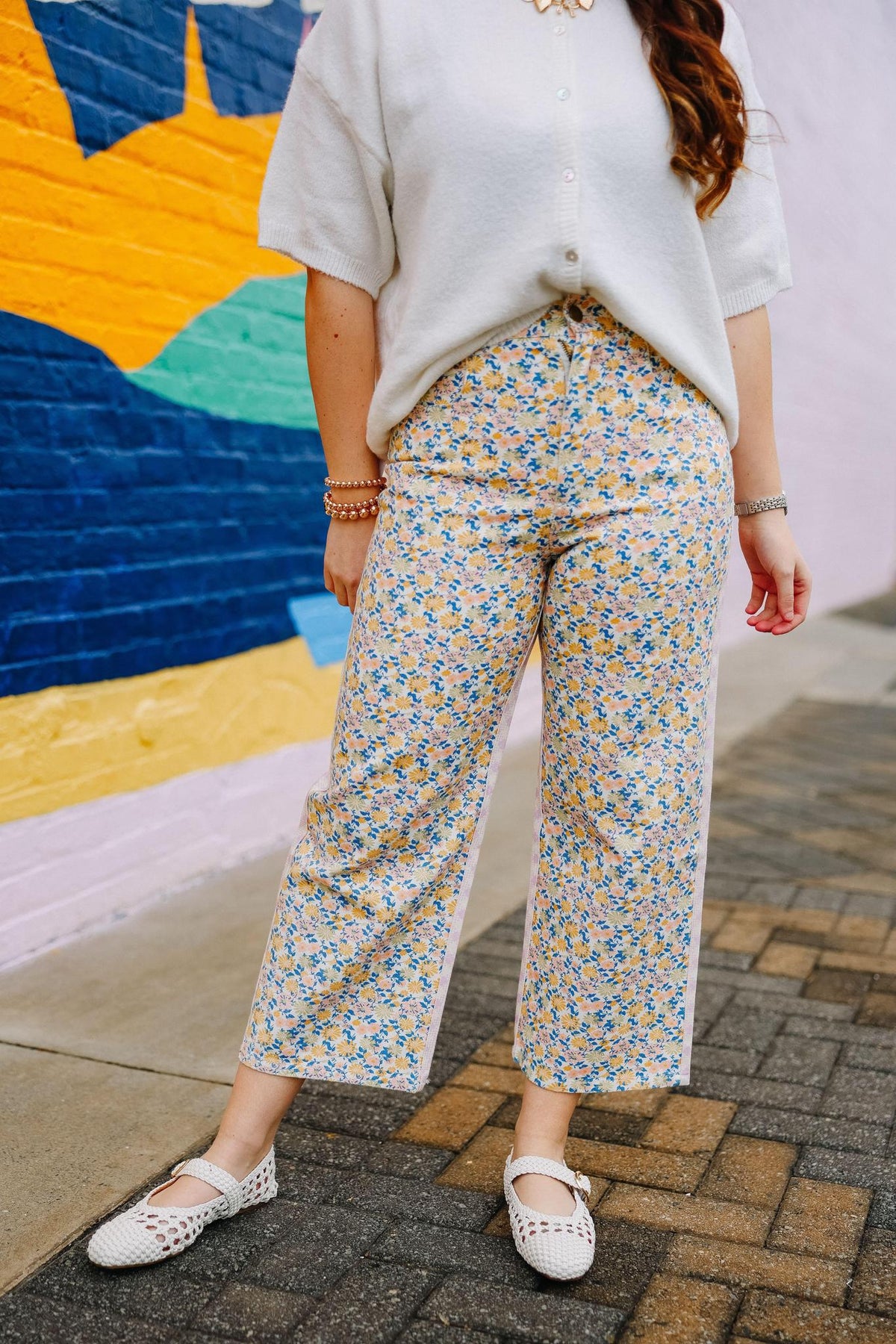 Sunday Stroll Woven Flats