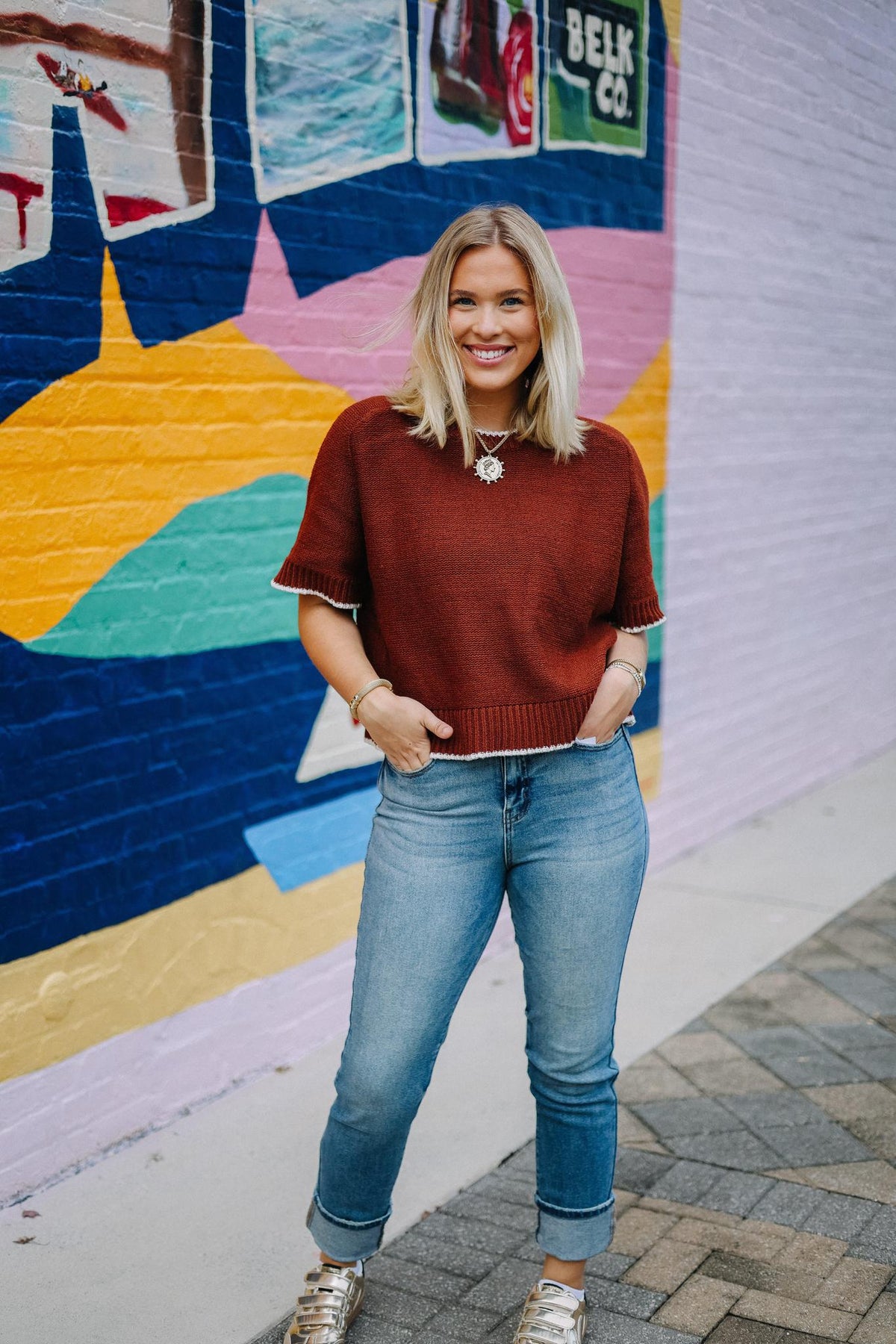 Autumn Edge Knit Top