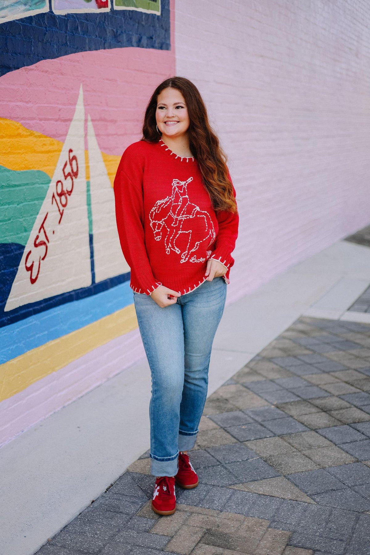 Cowboy Crazy Sweater