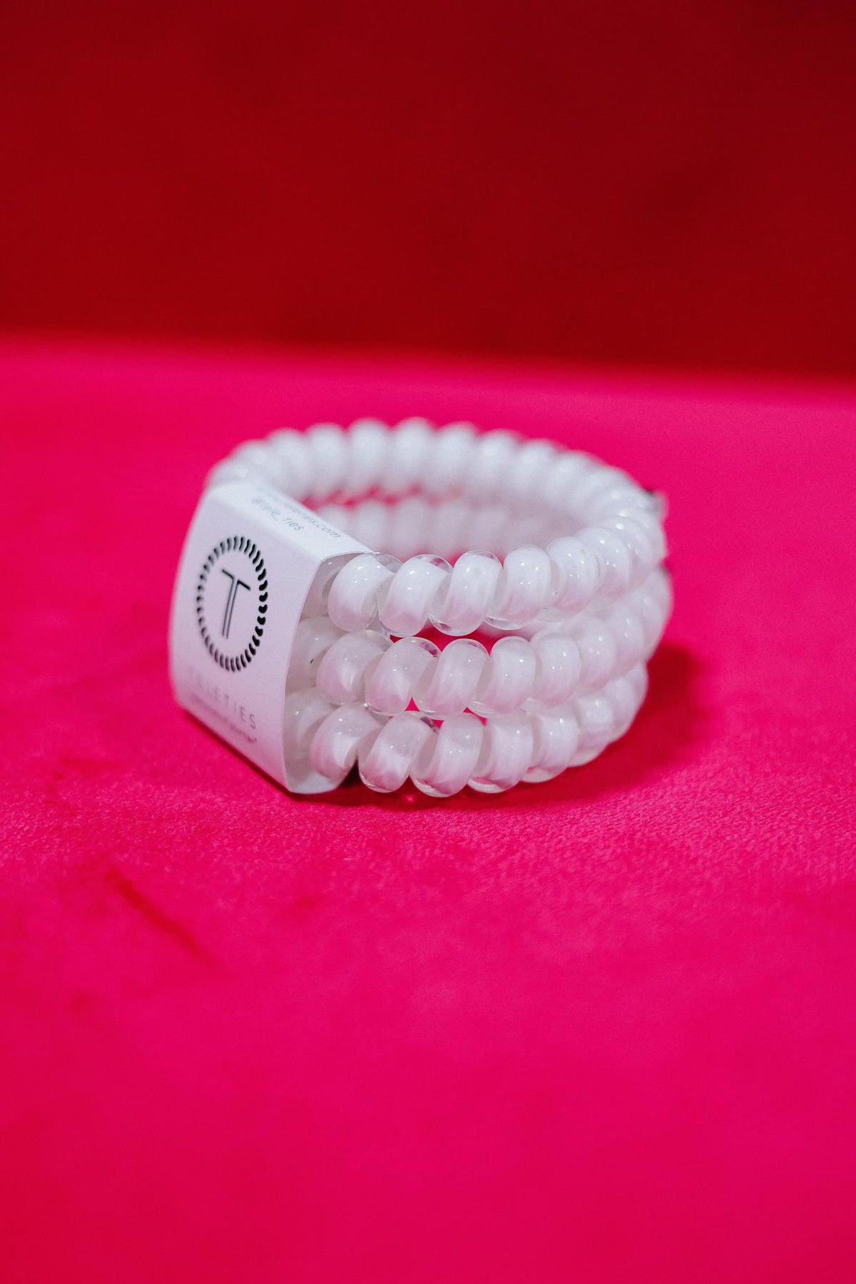 Coconut White Small Hair Ties