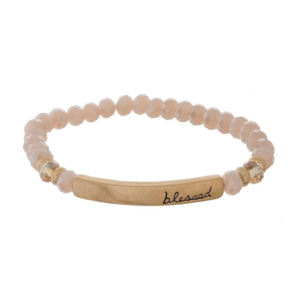 Blush Blessed Bracelet