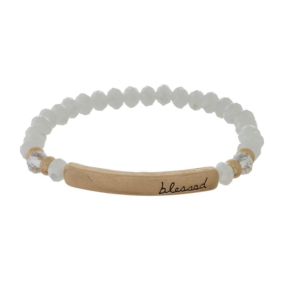 White Blessed Bracelet