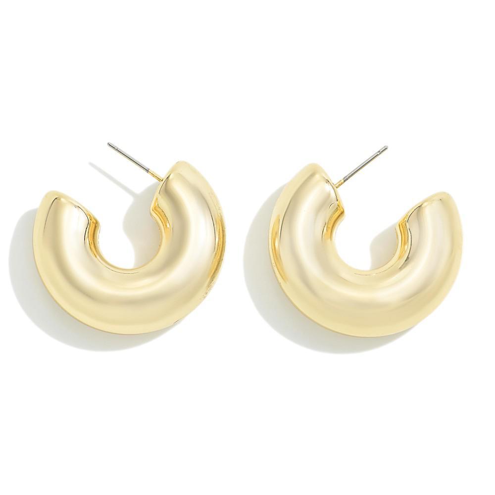 Golden Girl Hoop Earrings