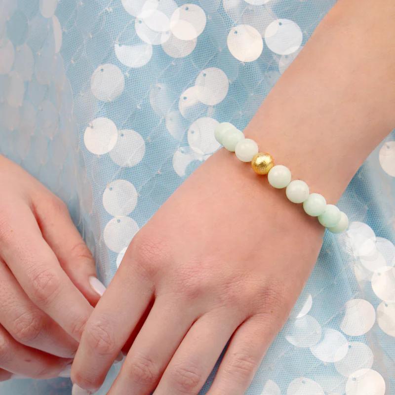 Brook Bracelet in Mint by BuDhaGirl
