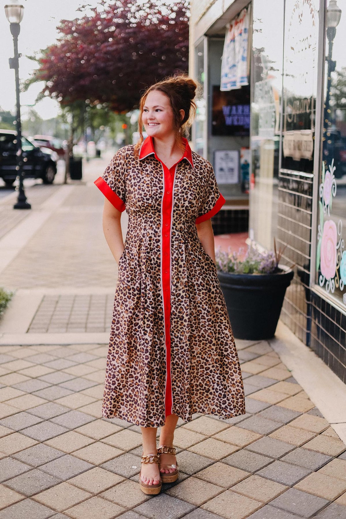 Staying Sassy Midi Dress