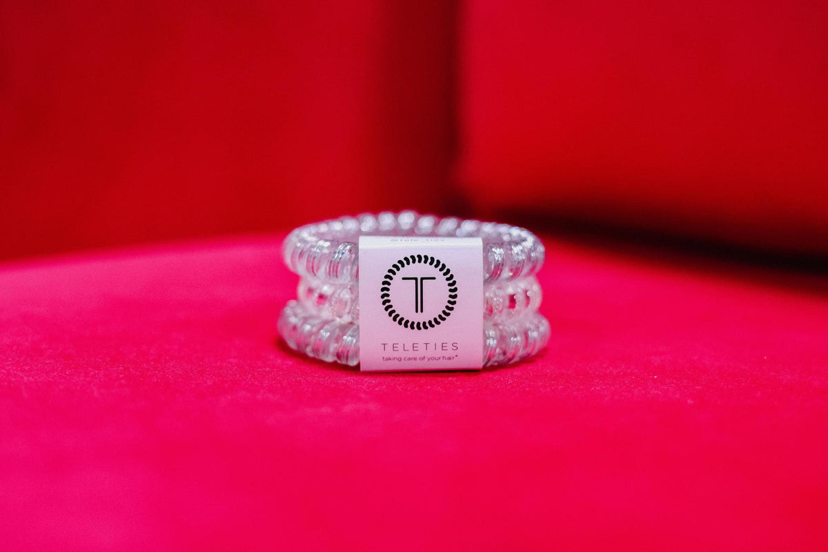 Silver Slay Hair Ties by Teleties