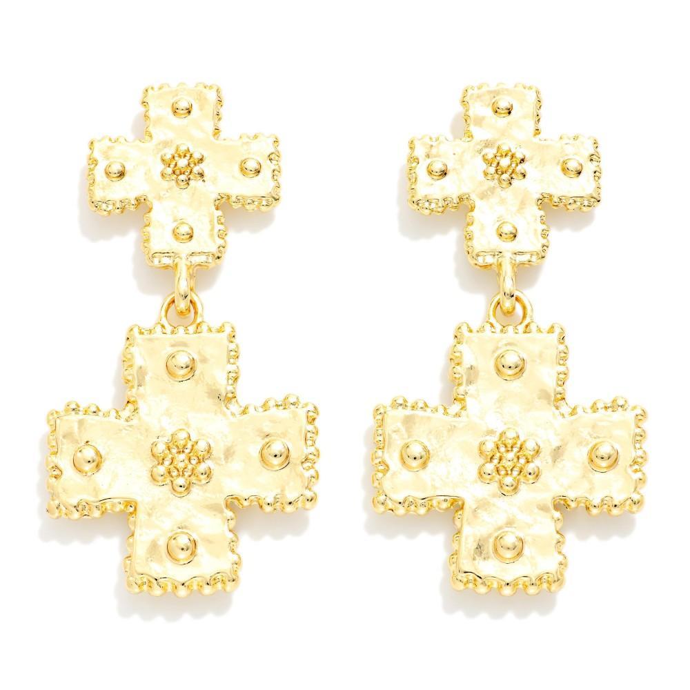 Spanish Conquest Cross Dangles