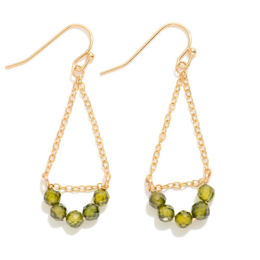 Emerald Drops Earrings