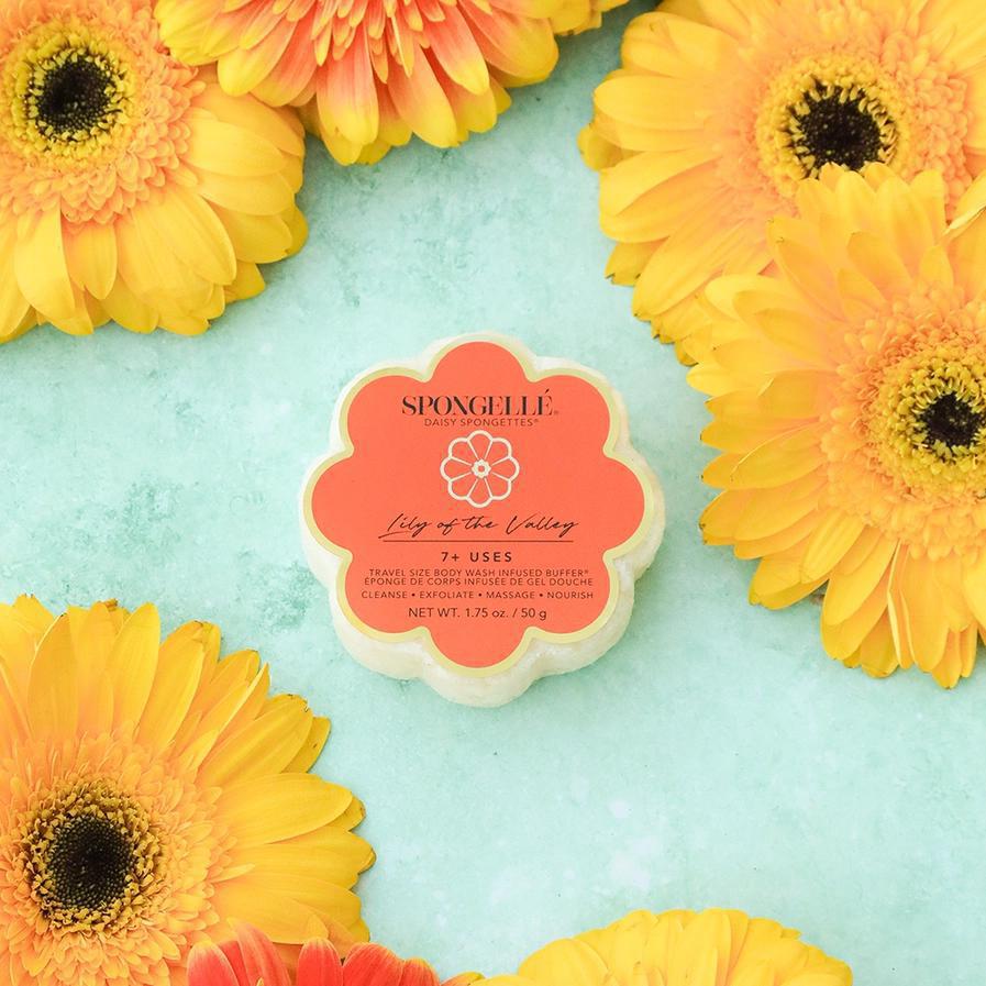 Spongellé Daisy Spongette- Lily of the Valley
