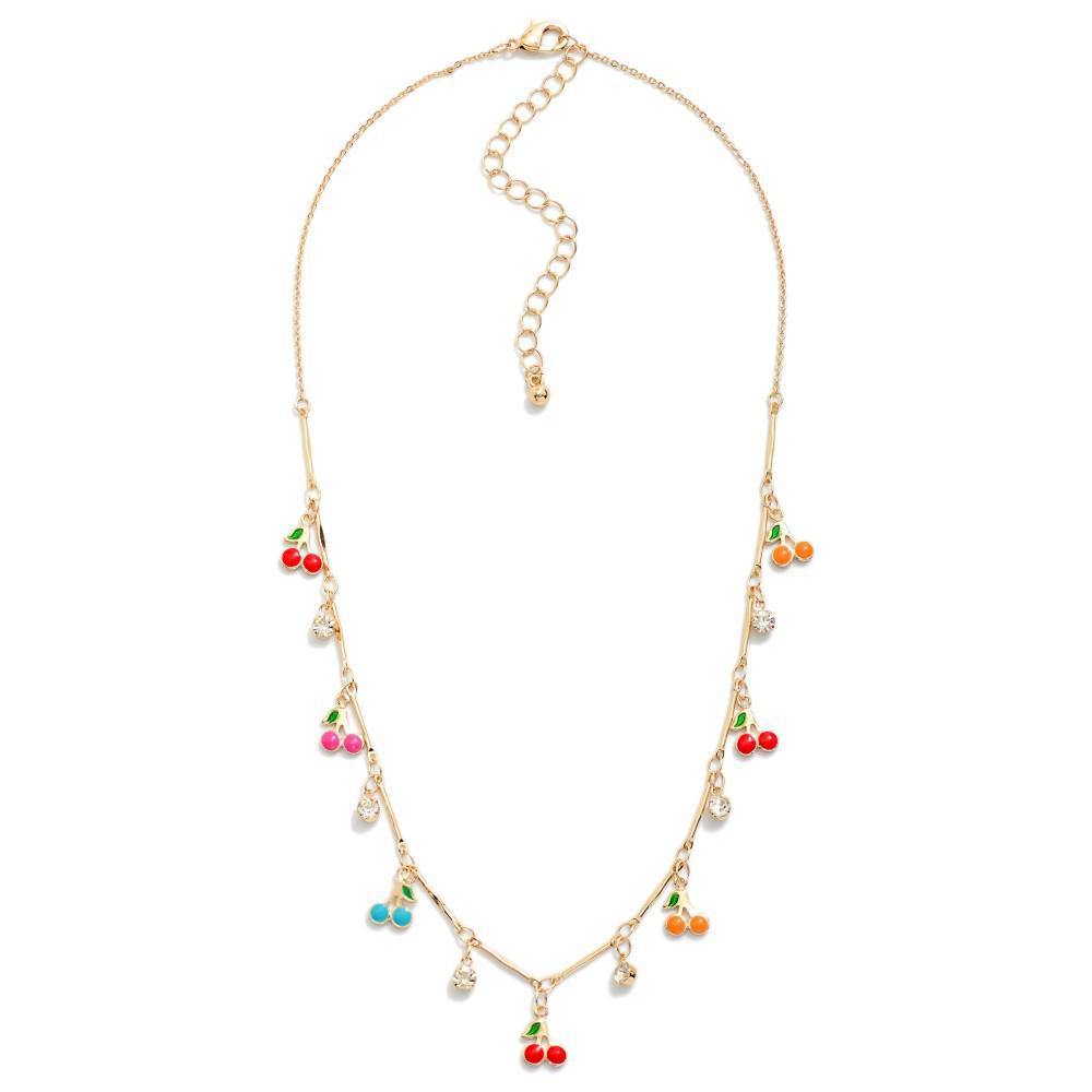 Mixed Cherry Necklace