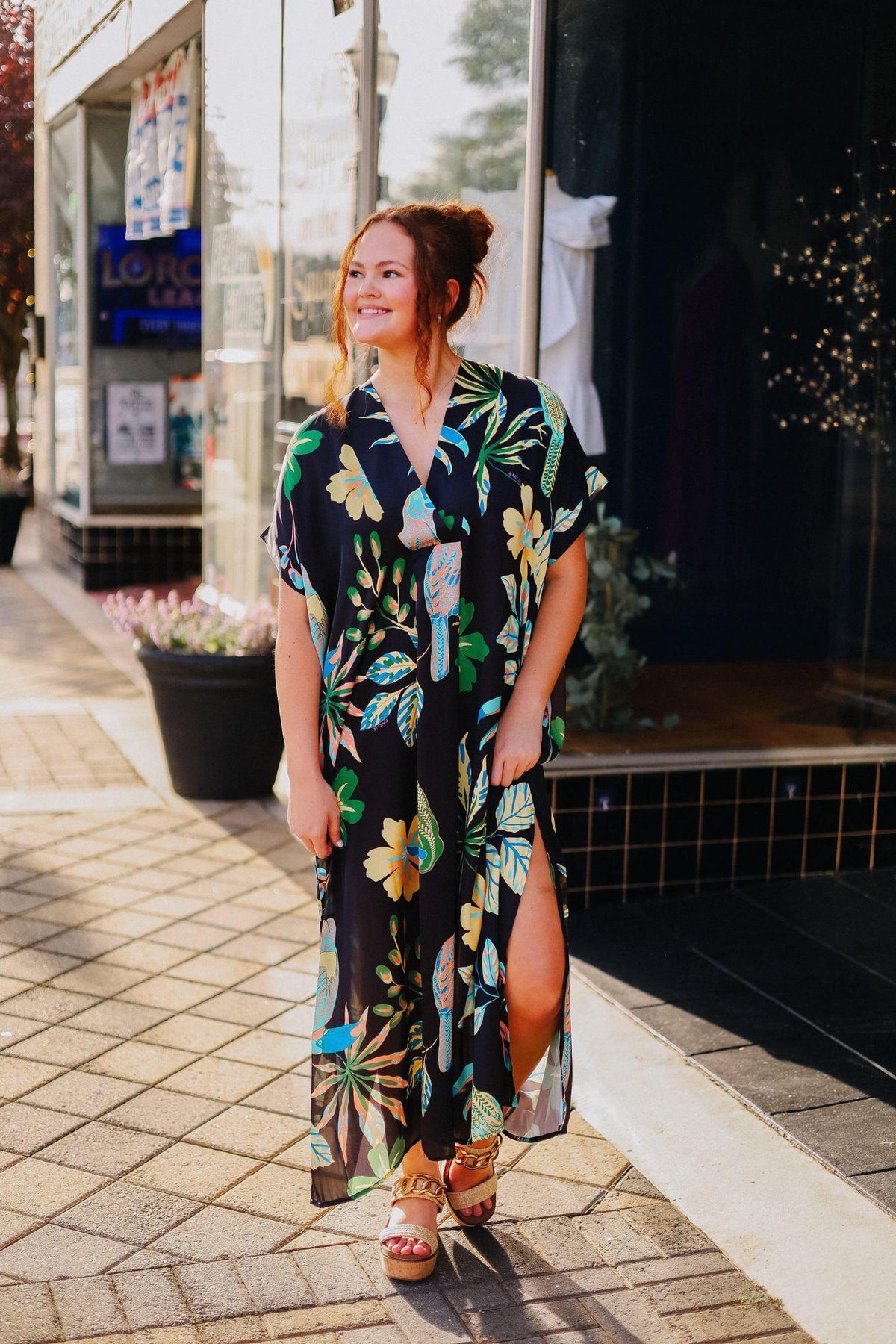 Totally Toucan Kaftan Maxi