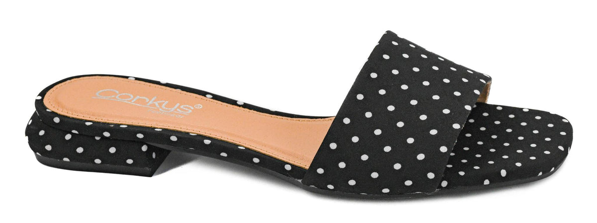 Our Lil Secret By Corky's - Black White Polka Dots