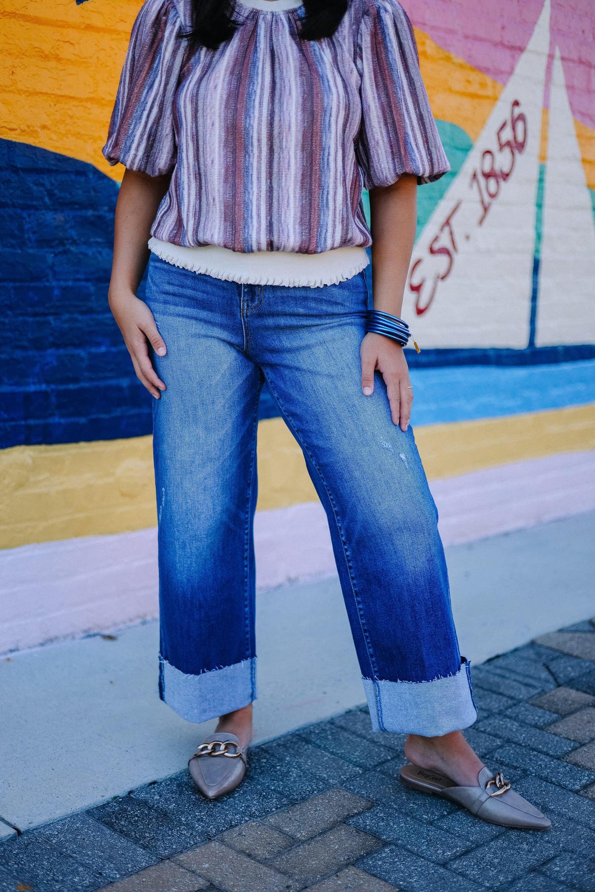 The Bold Cuff Jeans
