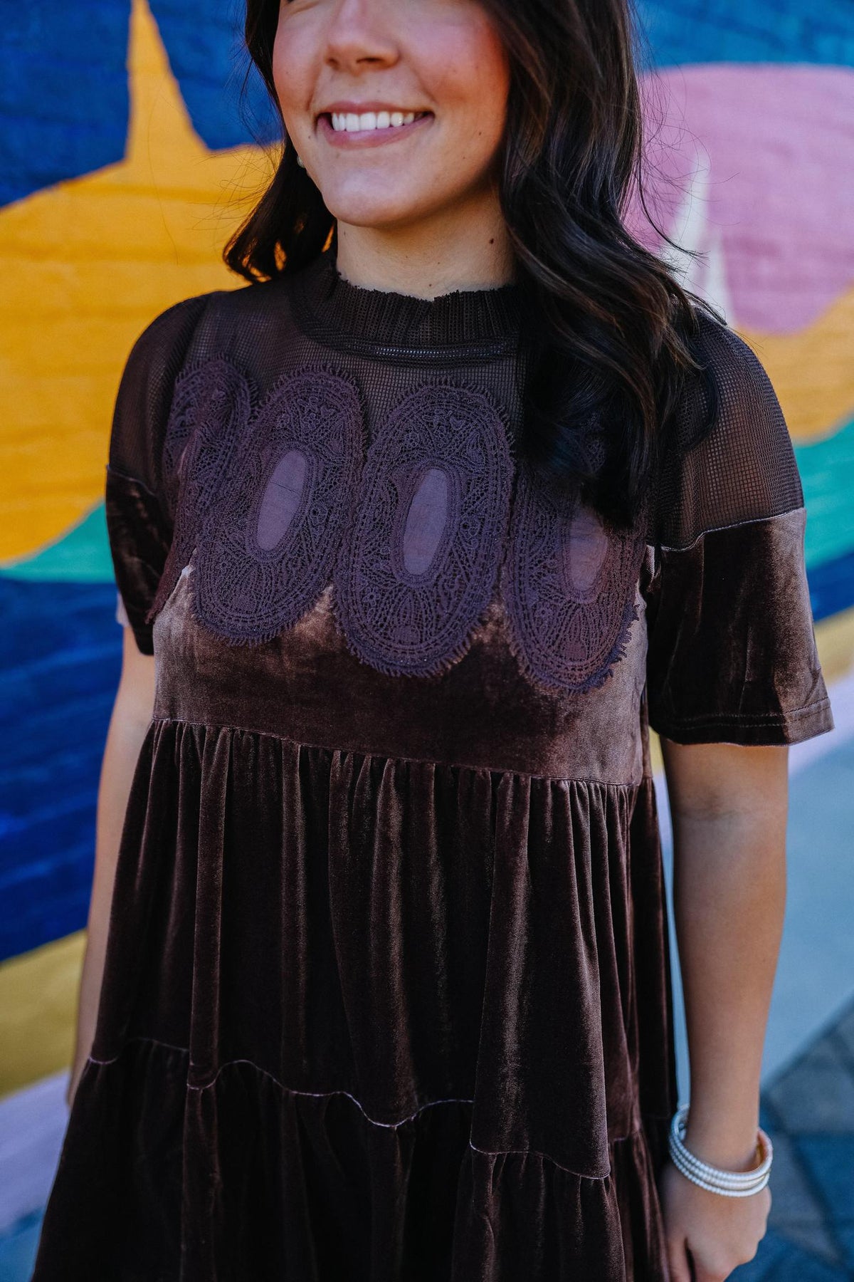 Suede & Stitch Dress