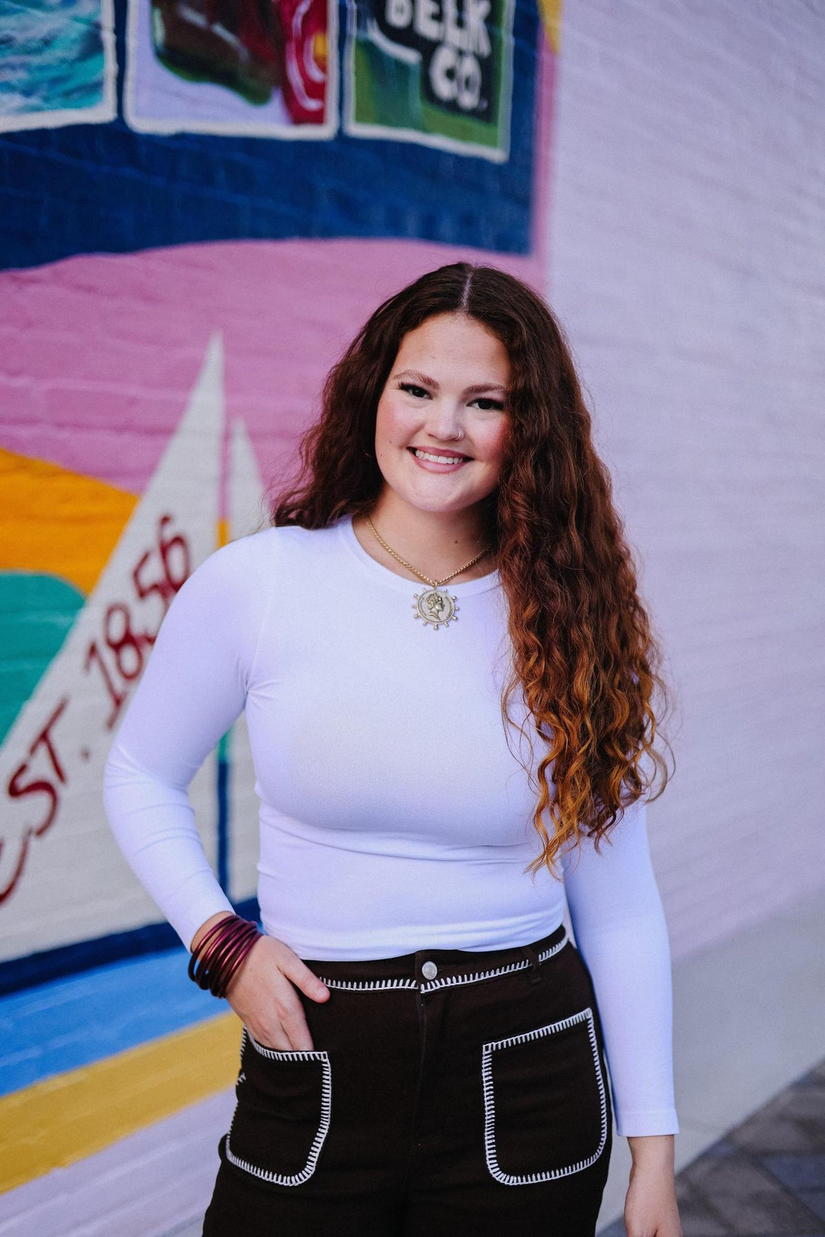 The Core Long Sleeve- White