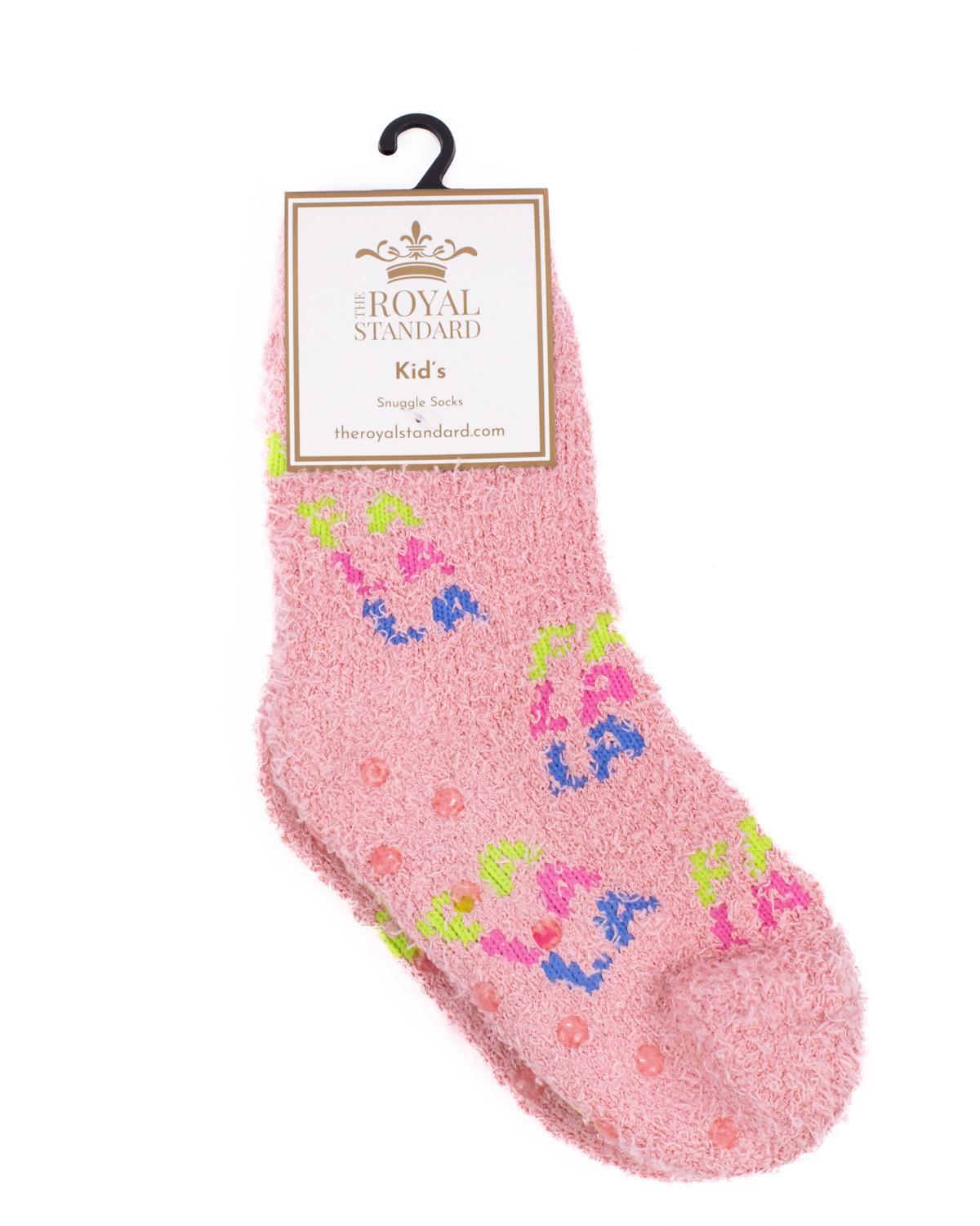 Kid's Falala Snuggle Socks Light Pink/Multi