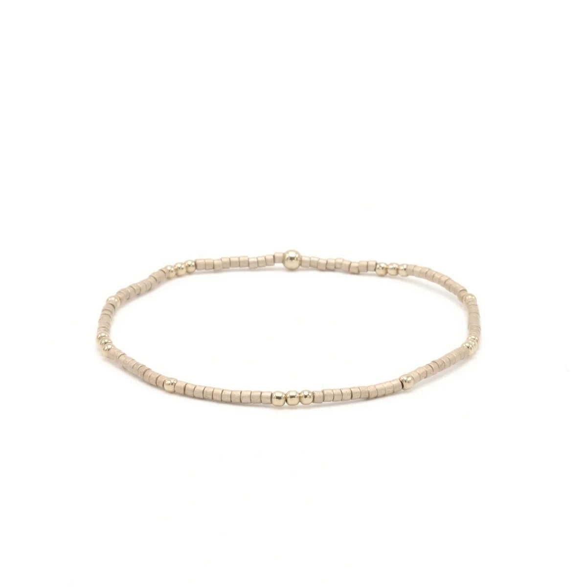 2mm Newport GOLDEN + Gold Filled Waterproof Bracelet by Erin Gray