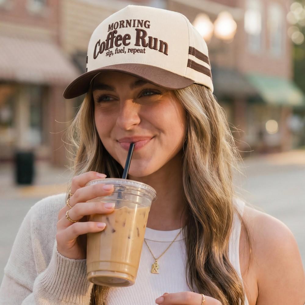 Morning Coffee Run - Brown