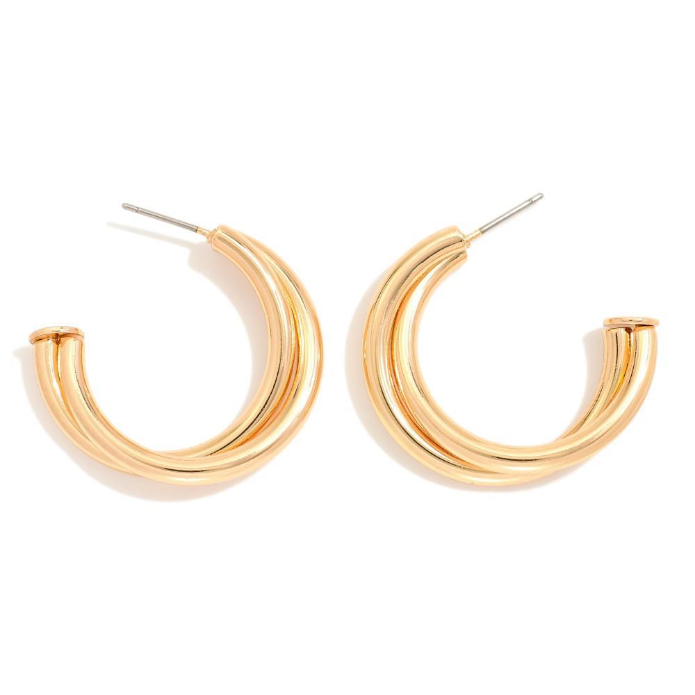 Polished Twist Earrings