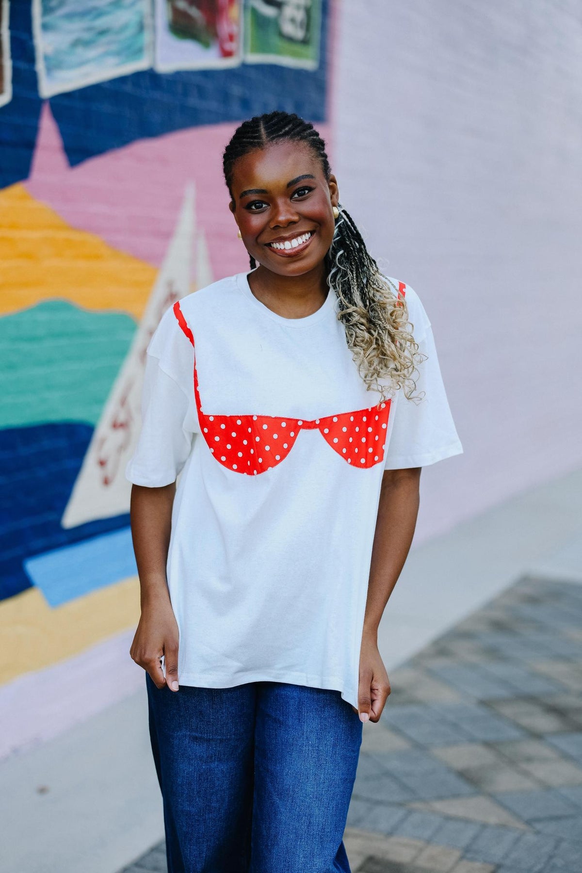 Red Bikini Top T-Shirt