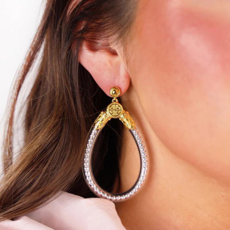 Silver BIBI All Weather Earrings By BuDhaGirl