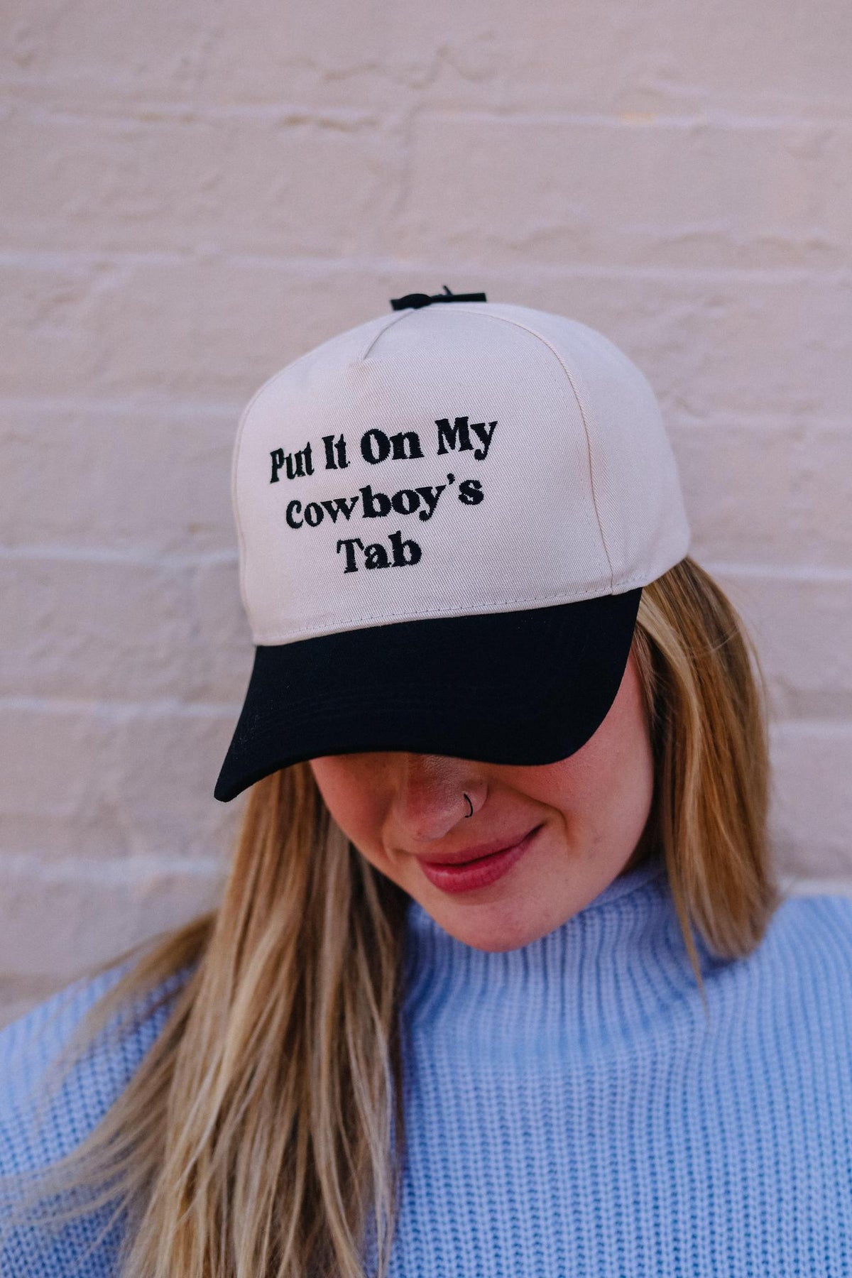 Put It On My Cowboy's Tab - Black