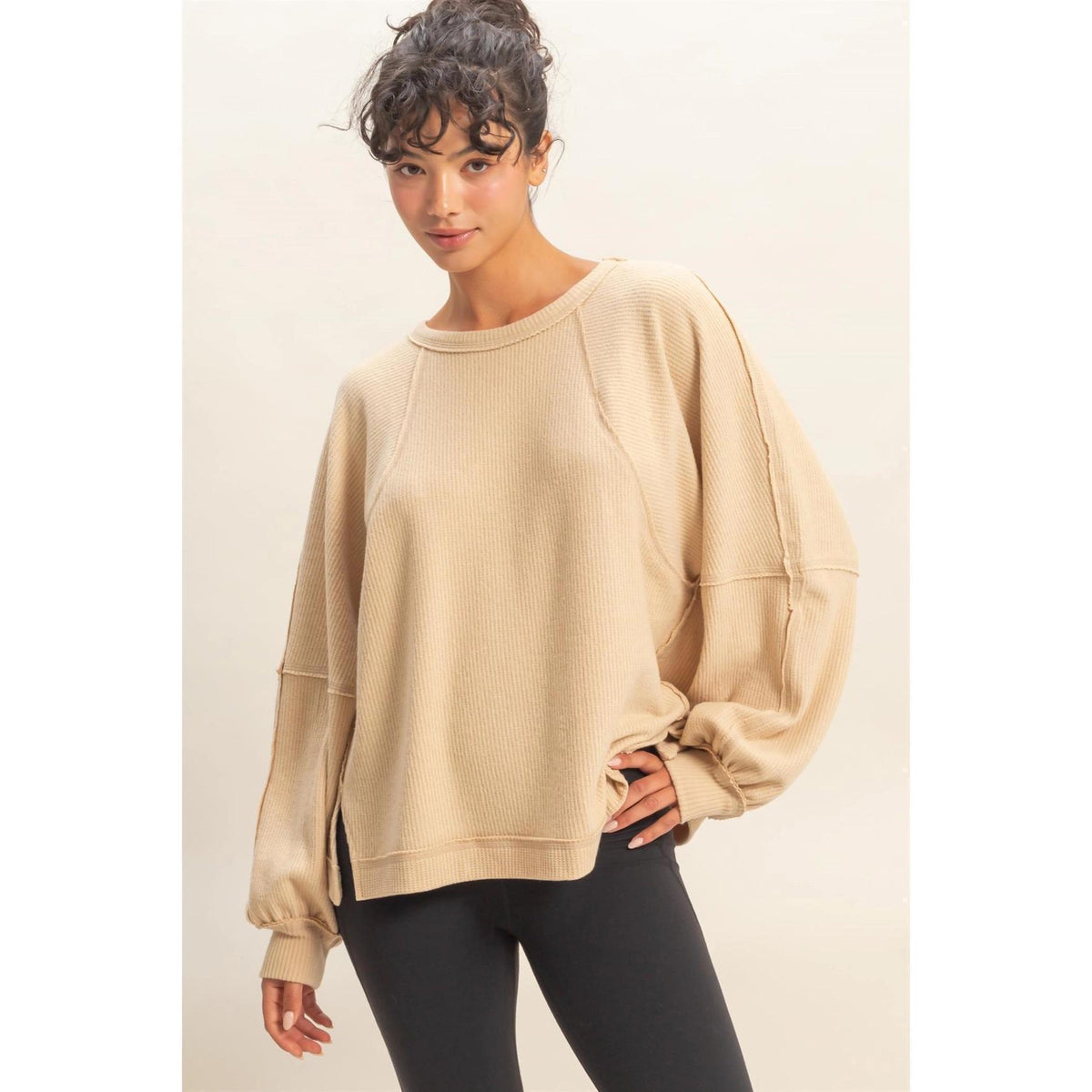 Honeycomb Cozy Sweatshirt
