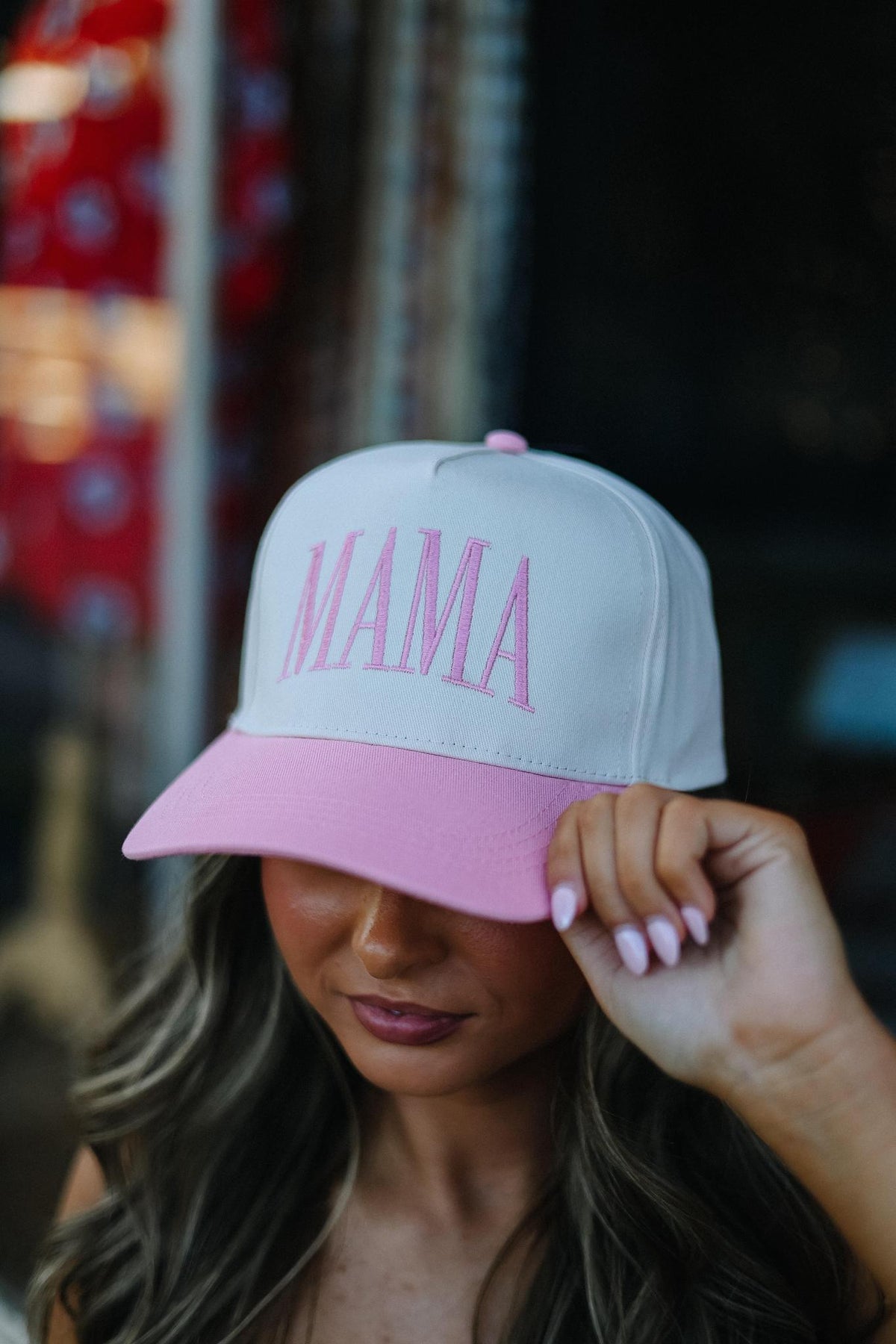 Mama Hat- Pink