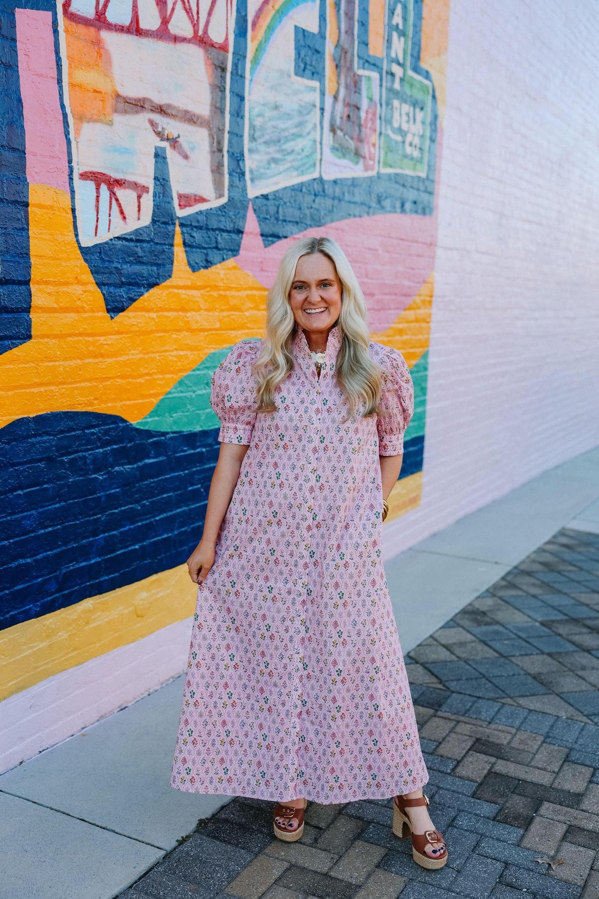 Sweet Peony Maxi Dress