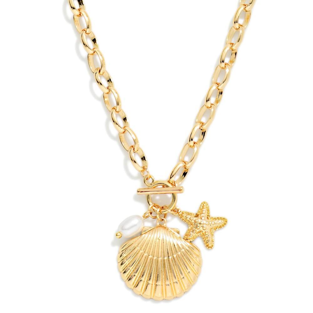 Shell & Starfish Necklace
