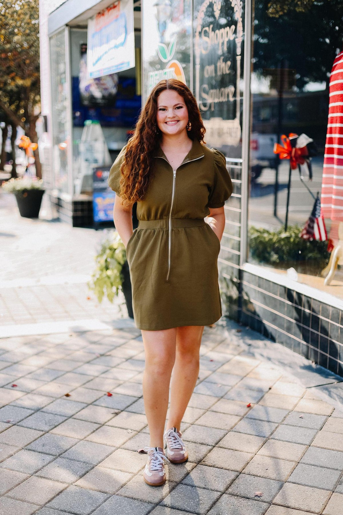 Evergreen Spark Mini Dress