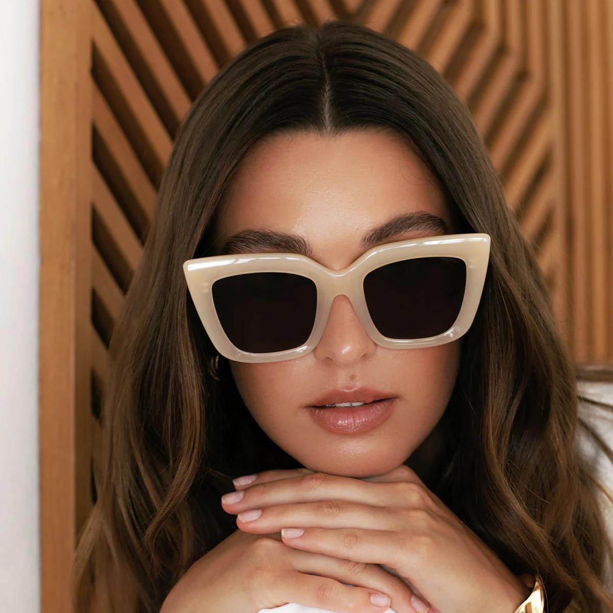 Tan Portofina Sunglasses by Freyrs