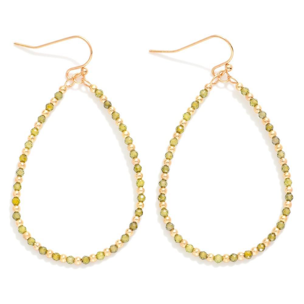 Gilded Teardrop Earrings