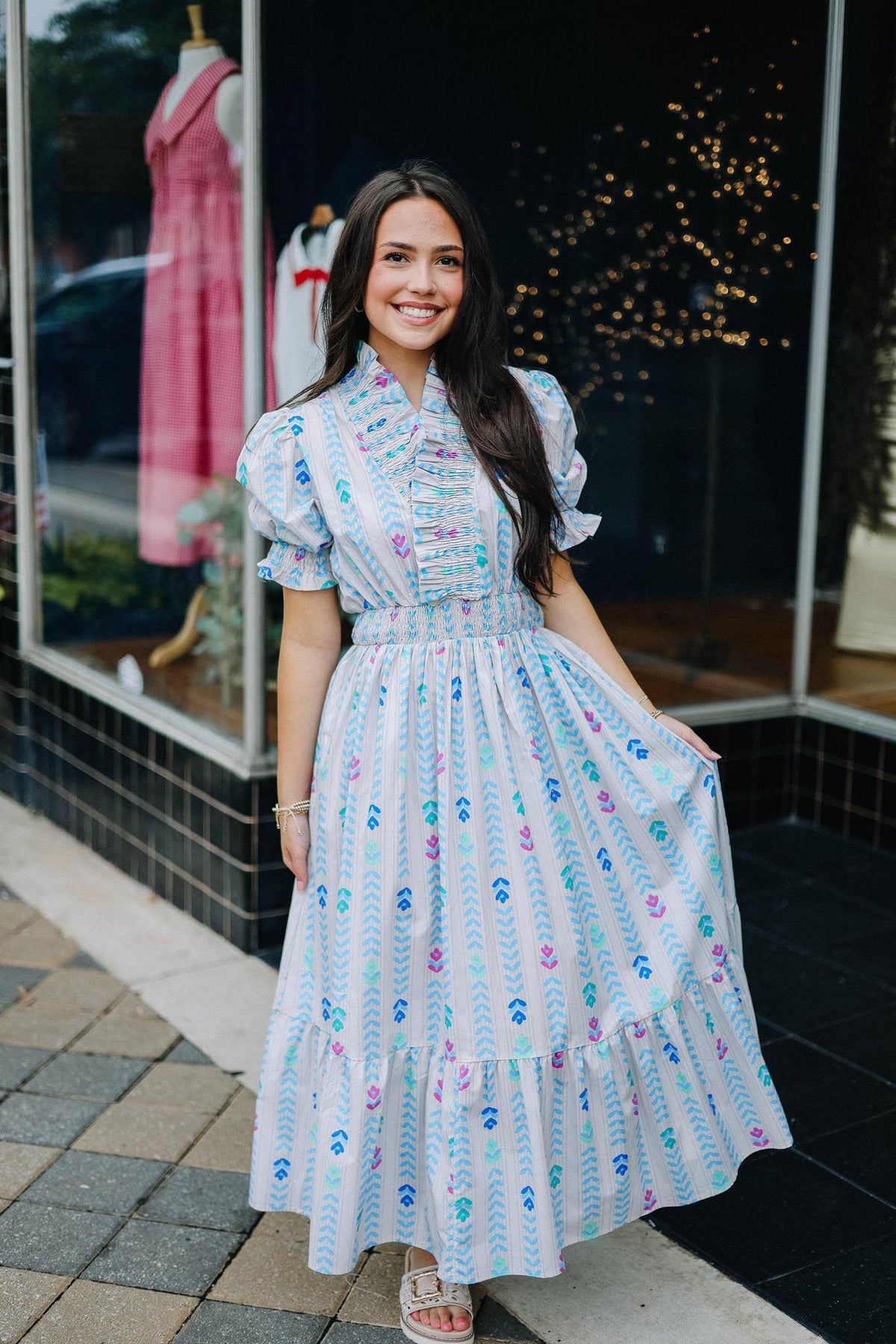 Sunday Mornings Midi Dress