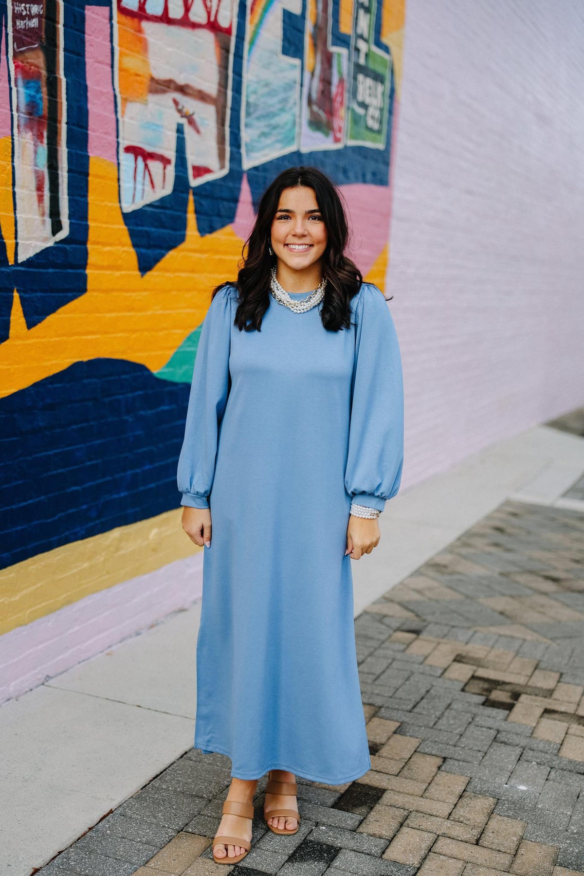 Cloud Dancer Maxi Dress