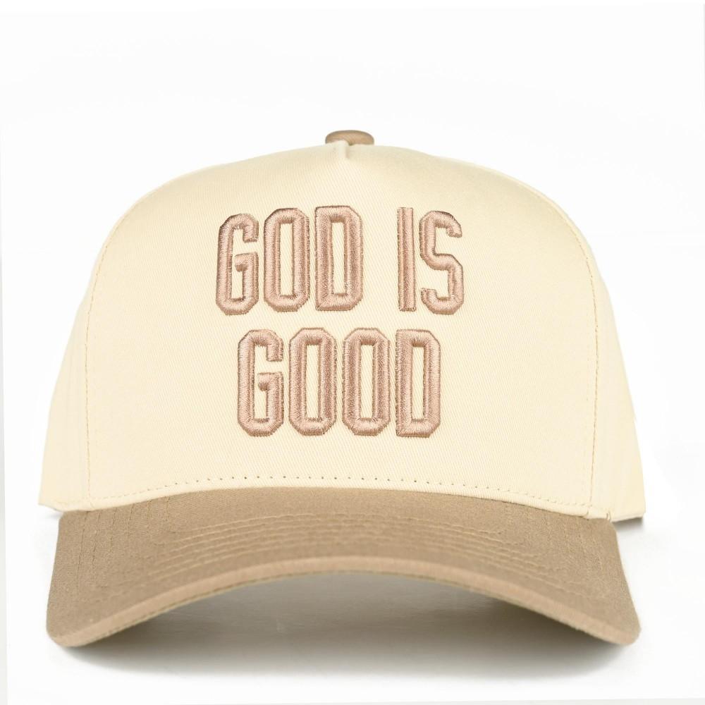 God Is Good Hat- Tan