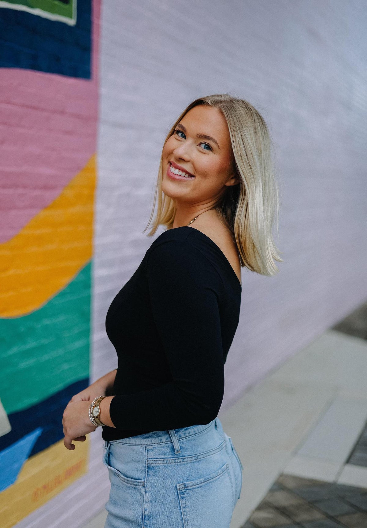 Layer Me Up Long Sleeve- Black