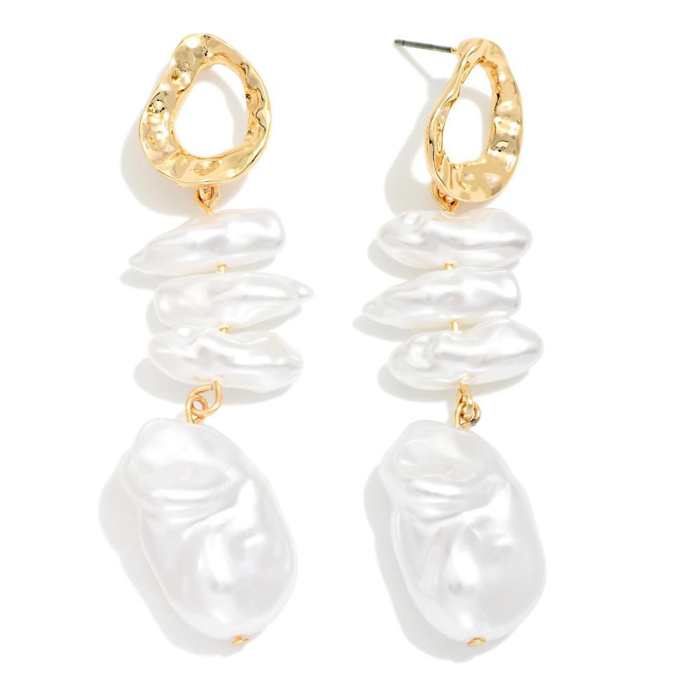 Pearls On Pearls Earrings