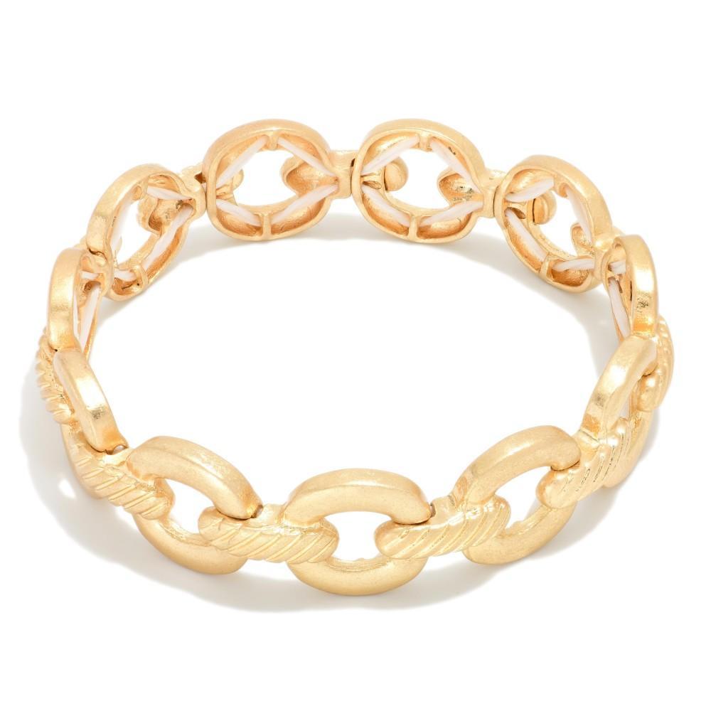 Chain Link Stretch Bracelet