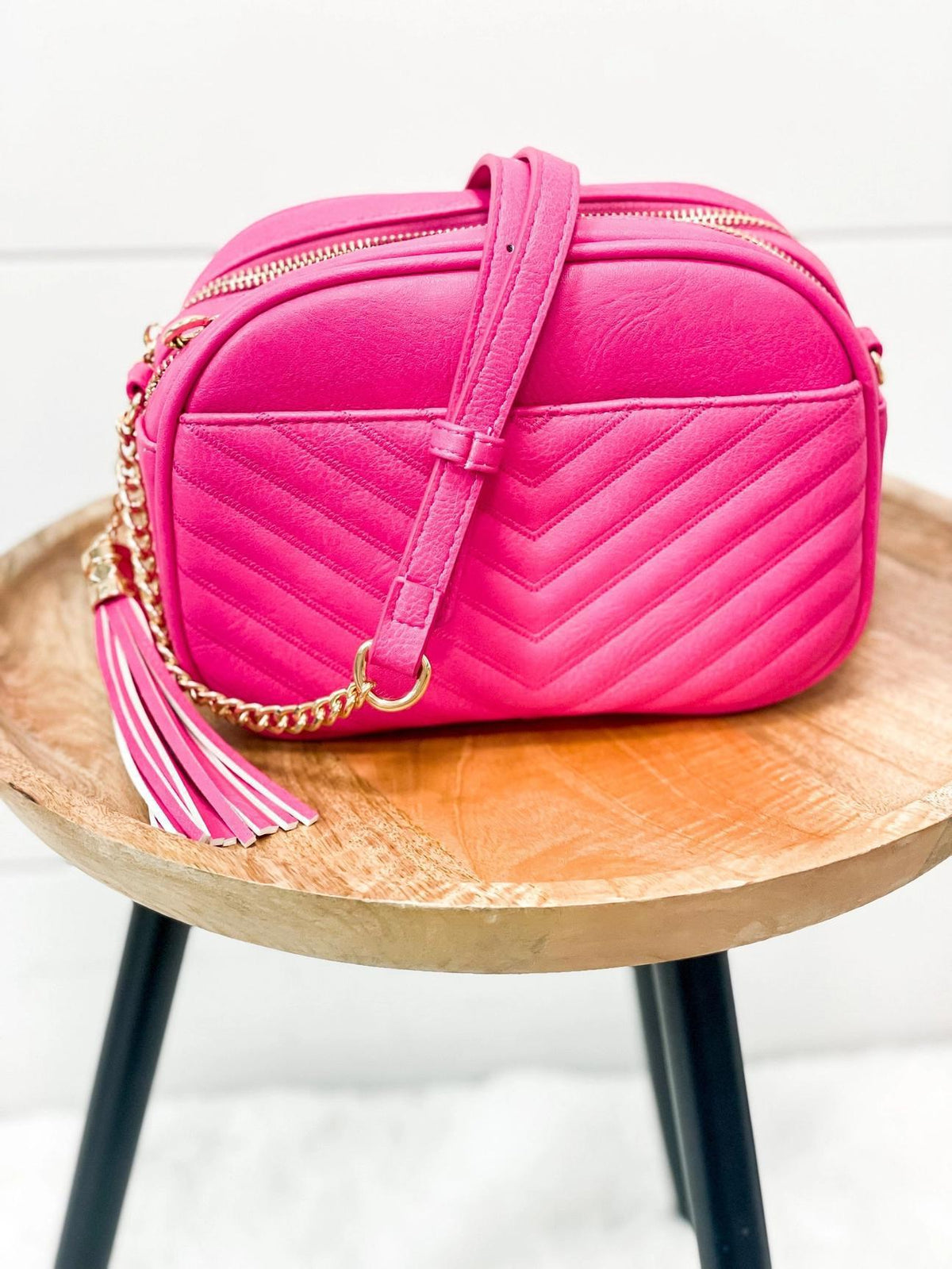 The Tanner Handbag- Pink